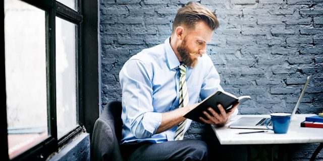 Man at office
